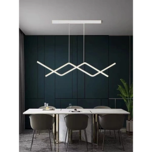 Lustra LED Alba Feryal 56W D600x1000mm Telecomanda
