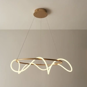 Lustra LED Amara cu Telecomanda WiFi 2.4G Dimabilă D60CM - Img 4