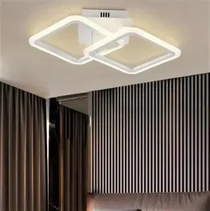 Lustra LED Aplica Matilde White Telecomanda 52W