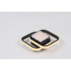 Lustra LED Daisy Black Shine Patrata 42W - Img 2