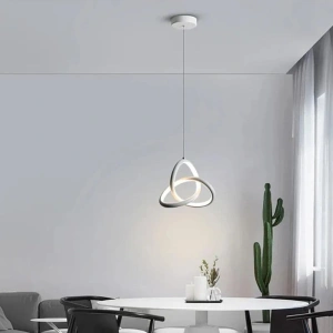 Lustra LED Hannah White Suspendata 20W - Img 4