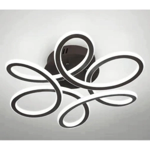 Lustra LED Neagra Journey cu Telecomanda, 230W - Img 3