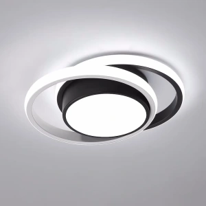 Lustra LED Ondine Black Rotunda 46W - Img 5