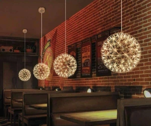 Lustra Led Sun Suspendat tip Glob 42W