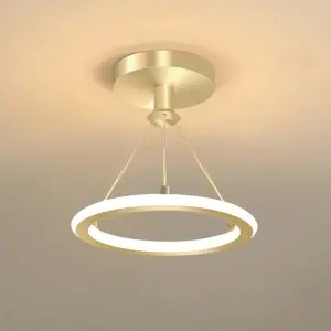 Lustra LED Vespera Gold D22cm Echivalent 120W - Img 3