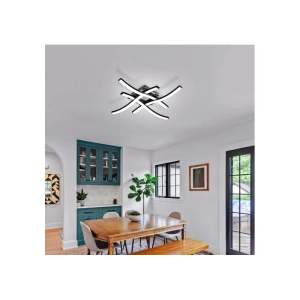 Lustra LED Xander Negru D35CM 28W - Img 2