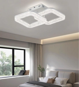 Lustra Led Zoralia 2 Patrate D470 80W - Img 1