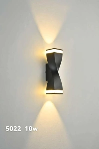 Aplica Led Neagra Althes Exterior L252 IP65