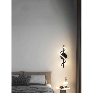 Aplica Led Ridley 12W Neagra de Perete - Img 4