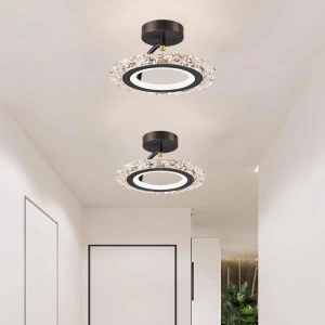 Aplica Neagra Led Ottavia 21W D250mm