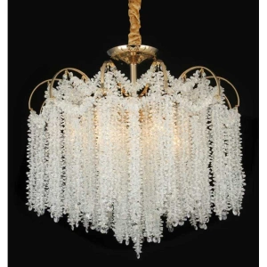 Candelabru de Cristal Claudia Modern, D50CM, E14 - Img 2