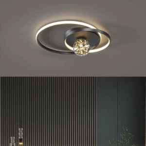 Lustra cu Telecomanda, Moderna, Shine Globe, 50×2w