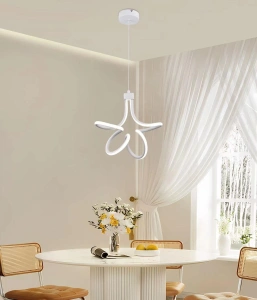 Lustra LED Lyssandra White 30W Echivalent 150W - Img 2