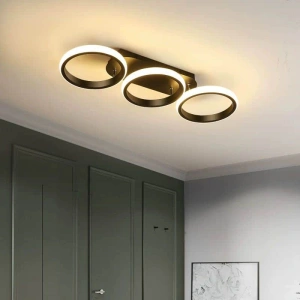 Lustra Led Theora 3 Cercuri 33×2w 670×210×H90mm