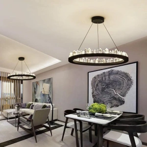Lustra LED Zahira 86W D400mm, Telecomanda