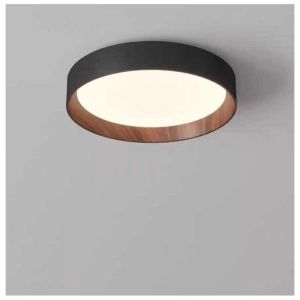 Plafoniera Led Neagra Clares D400 72W