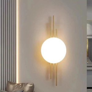 Aplica LED Evelith Golden Sun 52CM 20W