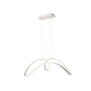 Lustra LED Alba cu Telecomanda Wifi 2.4G