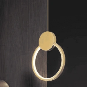 Lustra LED Ellie 3 Functii de lumina D22cm Gold 24W - Img 2