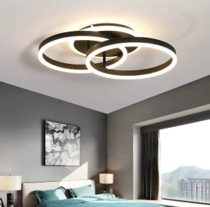 Lustra LED Elynnara Brown 120W Telecomanda 2.4G
