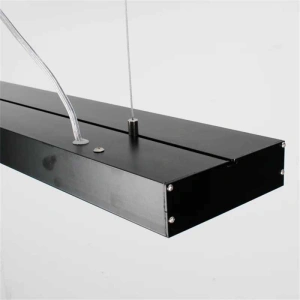 Lustra Led Neagra Fernes Office D1200 54W - Img 2