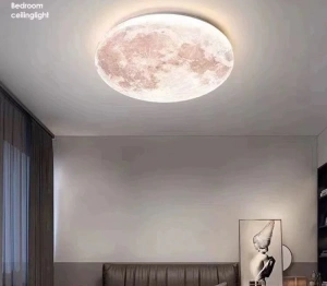 Lustra LED Plafoniera Lunaria D30cm Luna, 24W - Img 2