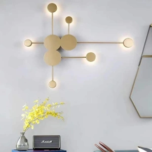 Aplica LED Thaliah Gold 3 60W Echivalent 200W - Img 2