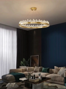 Lustra LED Aurie Quinns 136W D60cm Cristal - Img 2
