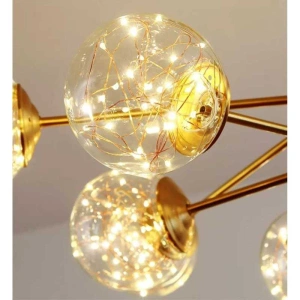 Lustra LED Aurie Solene 6x40W D94CM 3000K - Img 2