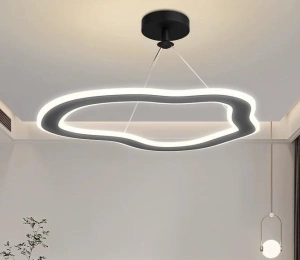 Lustra LED Elyna Black 27W Echivalent 140W - Img 2