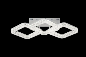 Lustra Led Lavena 2 Patrate D650 120W - Img 2