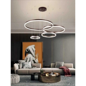 Lustra Led Maro Renattes 4 Cercuri 60cm+50cm+40cm+30cm D1300 204W