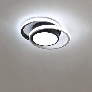 Lustra LED Ondine Black Rotunda 46W - Img 6