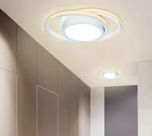 Lustra LED Plafoniera Alba Rotunda 46W - Img 2