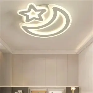 Lustra LED Thessalia White Moon 78W Telecomanda - Img 2
