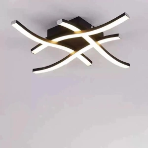 Lustra LED Xander Negru D35CM 28W - Img 3