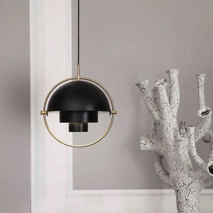 Lustra Tip Pendul Negru Nairi E27 60w Metal D34CM