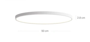 Plafoniera Led Alba Justina, Subtire 60w, D500 - Img 2