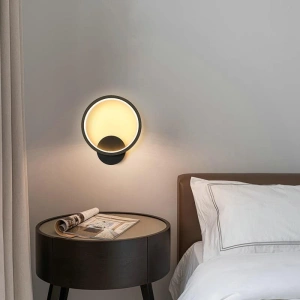 Aplica LED Serenella Black Rotund 22W - Img 2