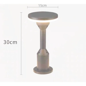 Lampa LED Odette Garden Grey H 30cm - Img 2