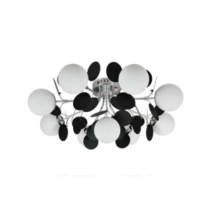 Lustra 9 Globuri Albe Aella D860 E27×9