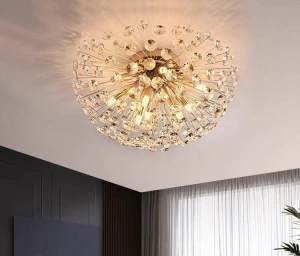 Lustra Aurie Cristale Hermea D350 G9