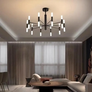 Lustra LED Acantha Negra Eleganta G4 x 20Buc