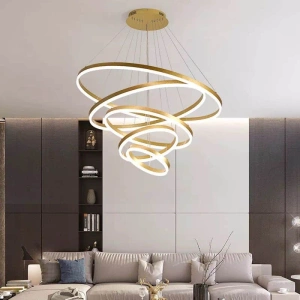 Lustra Led Aurie Xantes Rings 169×2w D1000×H2000mm