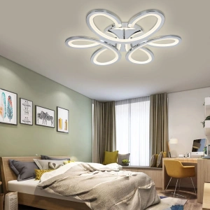 Lustra LED Nefeli Crom, D630, Telecomanda