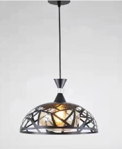 Lustra Neagra Kenna E27*1 maxim 60w/bec