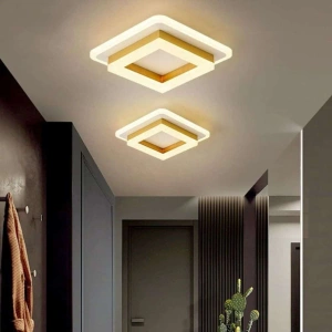 Plafoniera Led Elinora Golden Patrat 41W