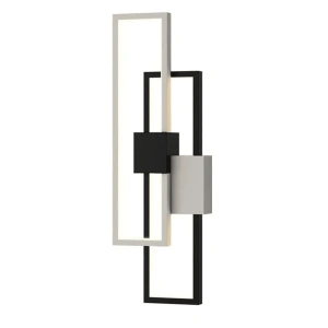 Aplica LED Eudora Negru cu Alb Moderna 30W - Img 3