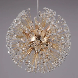Candelabru Cristal Olivia Golden Globe D50cm - Img 3