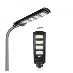 Lampa Incarcare Solara 200w, 160led, Telecomanda, Senzor De Lumina - Img 2
